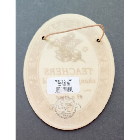 Teacher’s Plaque By Trinity Pottery Of Wisconsin - Picture 4 of 12